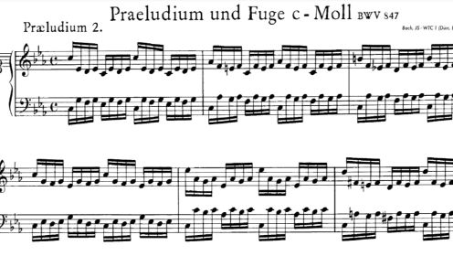 让我们来练习巴赫c小调前奏曲与赋格(BWV 847) by Steven Massicotte