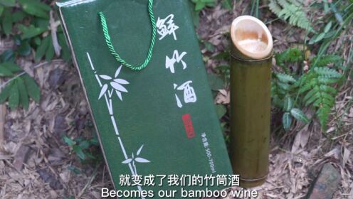 竹林佳酿——安吉鲜竹酒