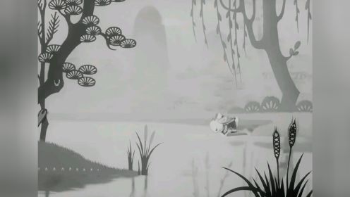【山羊和狼】小山羊喝了一口河水，差点丢了性命，#小红帽讲故事，#国产动画片#回忆童年