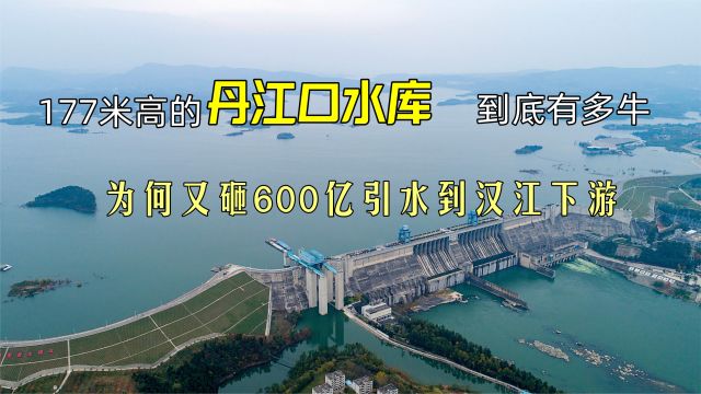 177米高的丹江口水库,到底有多牛?为何又砸600亿引水到汉江下游