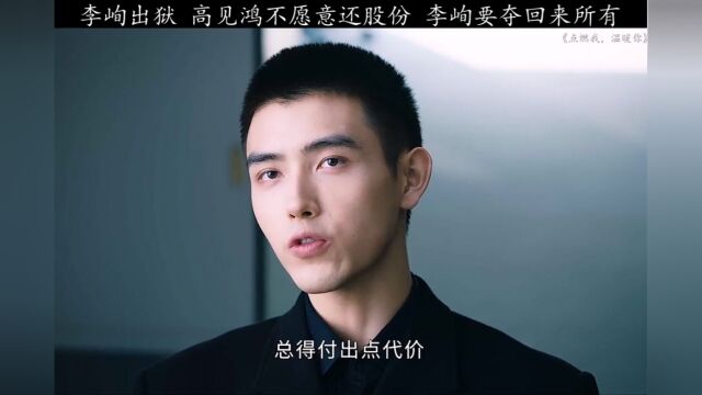 高见鸿得到李峋的公司,还占为己有,李峋生气要夺回来