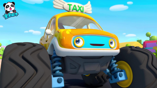 宝宝巴士疯狂怪兽车第35集:有人遗落了东西,怪兽出租车很好奇,到底是