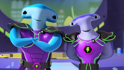 巴戈大魔王派肯尼兄弟来挑衅,鲨鱼潜艇看起来好厉害!