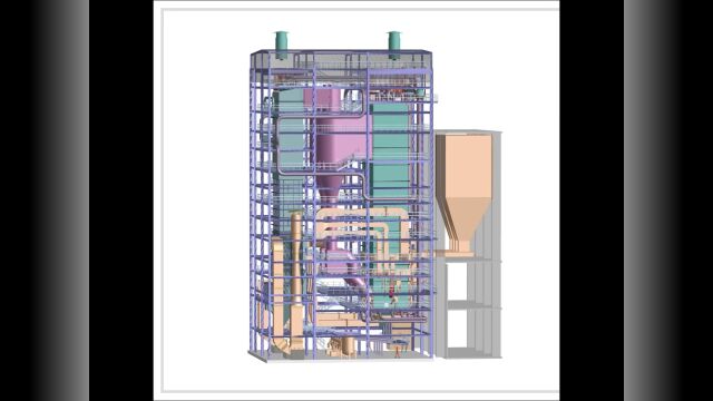 【视频】CFB锅炉3D效果图