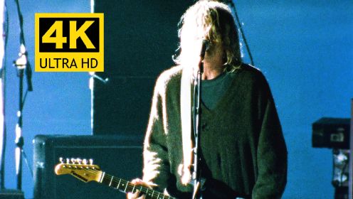 【4K修复】涅槃乐队Nirvana《Smells Like Teen Spirit》经典现场 Live At The Paramount (1991)