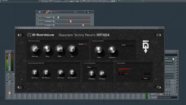 Techno Resonant Reverb VST plugin by GSonique