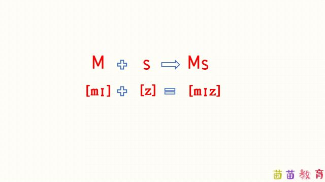 自然拼读:Ms