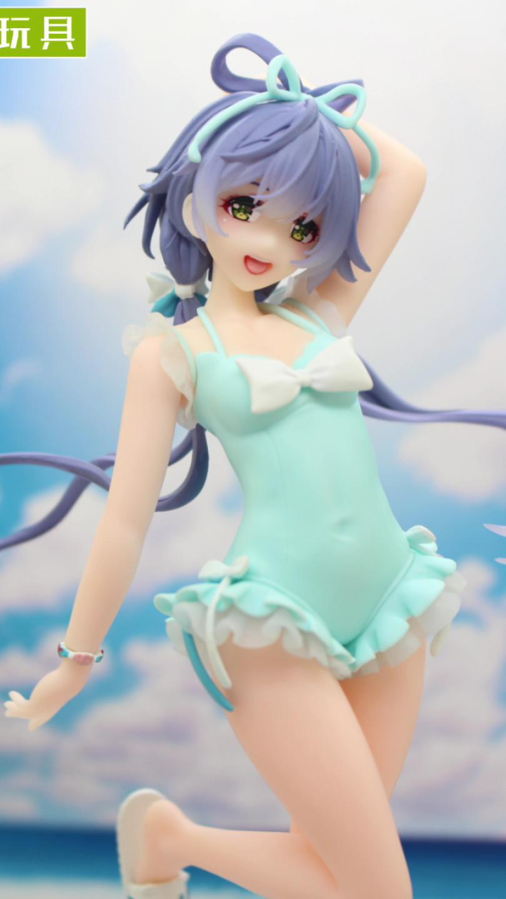 洛天依泳装手办!掰玩具晒照0543