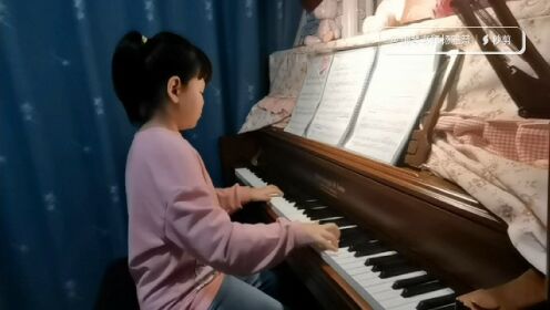 德州杨雅慧老师的学生李周翰演奏钢琴六级《采茶扑蝶》