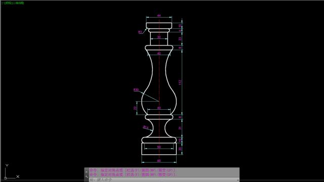 CAD每日一练 CAD绘制罗马柱