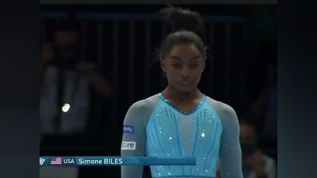 美国 Biles 自由操 6.7+7.933