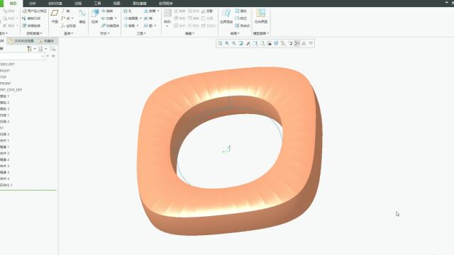 creo proe 纹理曲面教程详细讲解(一)