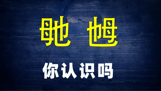 “毑乸”这两个字什么意思?认识的人不多,尽显中国文化精髓