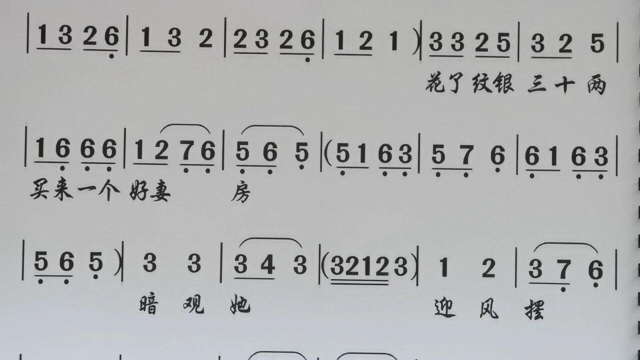 潮剧曲谱伴奏- 夫妻恩爱甜如蜜(丁林颖,薛泽游)《换偶记》唱段伴唱ok