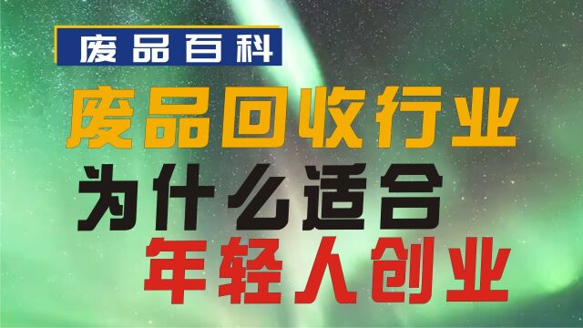 废品回收行业:为什么适合年轻人创业