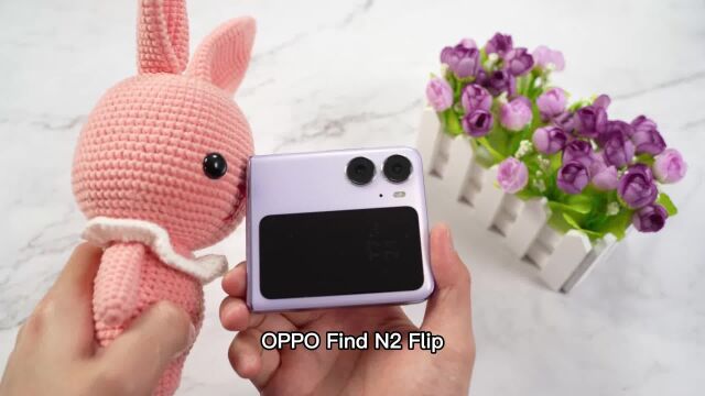 OPPO Find N2 Flip 超轻固精工拟椎式铰链