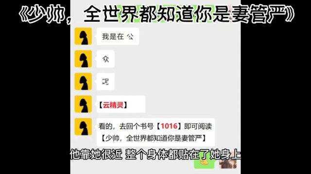 完结小说《少帅,全世界都知道你是妻管严》