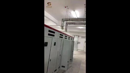 母线槽施工现场-江苏苏展电气有限公司