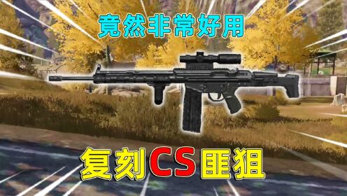 暗区突围:在暗区里复刻CS,把G3改成匪狙,竟然还意外的好用_高清1080P在线观看平台_腾讯视频