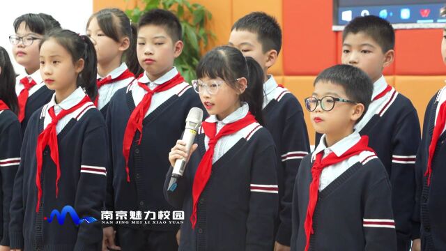 现场签订《成长之约》!入学仪式上,雨花台区这所小学班级常规展风采!