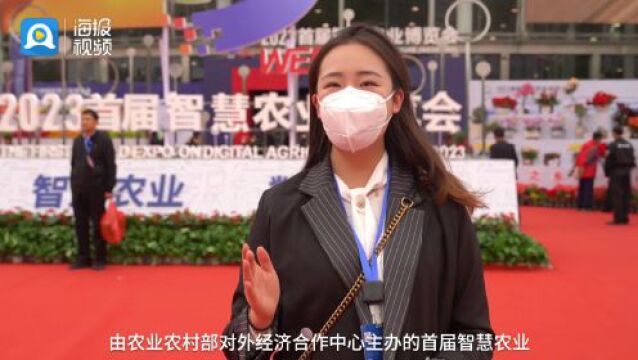 首届智慧农业博览会在山东潍坊开幕 吸引22个国家的企业、组织参展