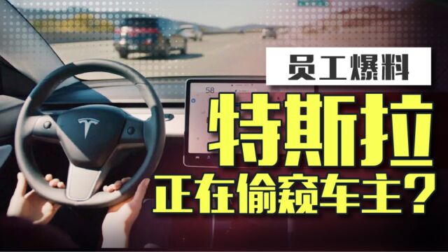 车主私密画面在特斯拉内部疯传?前员工爆料特斯拉偷窥车主