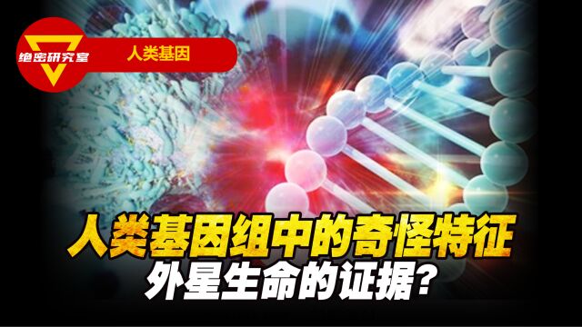 人类基因组中的奇怪特征:外星生命的证据?