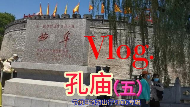 游孔庙Vlog(五)看中国历史上最早的授课教室,及千年大柏树园林