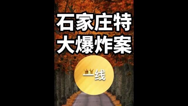 一线 石家庄316特大爆炸案 全集 凶手扭曲的人性一手制造了死亡108人特大爆炸案#一定要看到最后 #法网恢恢疏而不漏