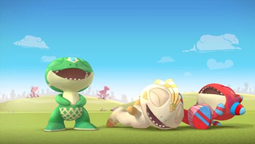 萝卜兔土豆第二季20:土豆真是太尴尬了,刚和大家打招呼,没想到就翻车