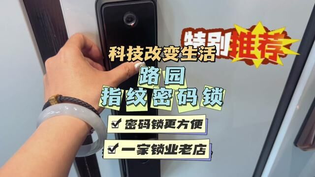 科技绝对可以方便生活,智能锁不必东奔西走 ~省心省力省马内 #智能锁 #密码指纹锁 #好家电改变生活 #科技改变生活 #加格达奇