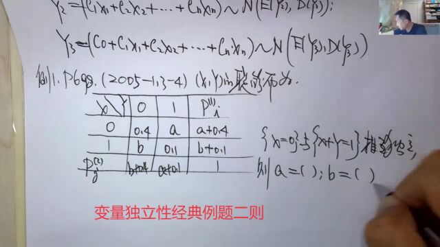 (6134)温田丁老师考研数学(独立性经典例题二则)