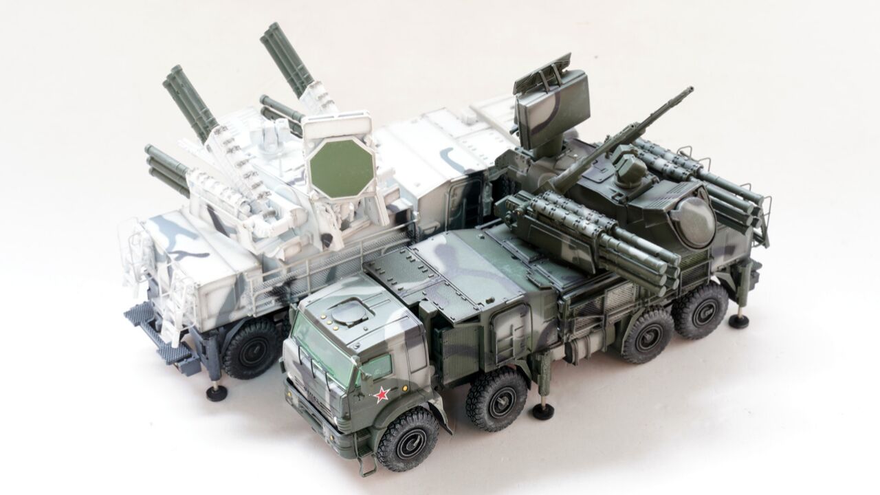 低空守护者!铁流1/72铠甲-s弹炮合一防空系统合金成品模型测评