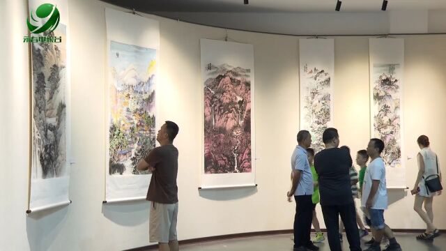 泉州各县(市、区)美术家协会主席作品巡展走进我县