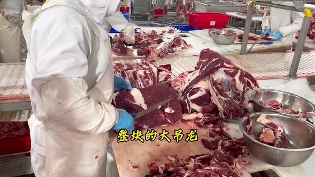 想吃大块的整块的有,想吃吊龙小块瘦肉的咱家也有.新鲜排酸国产牛肉制作当天鲜肉,想要的点我头像!#牛肉 #黄牛肉 #鲁西黄牛