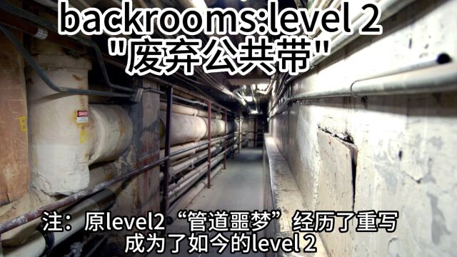 backrooms 后室:level 2:“废弃公共带”第一部分介绍