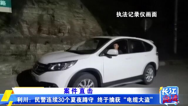 民警连续30个夏夜蹲守 终于擒获“电缆大盗”