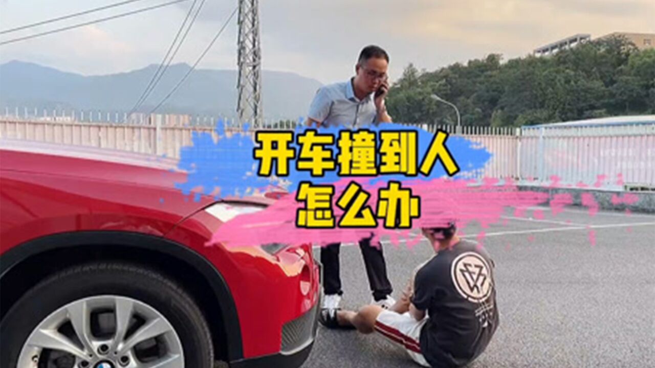 开车不小心撞到人了,该怎么正确处理?赶紧看看_高清1080P在线观看平台_腾讯视频