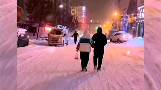 风雪夜,女人把男人给丢了!