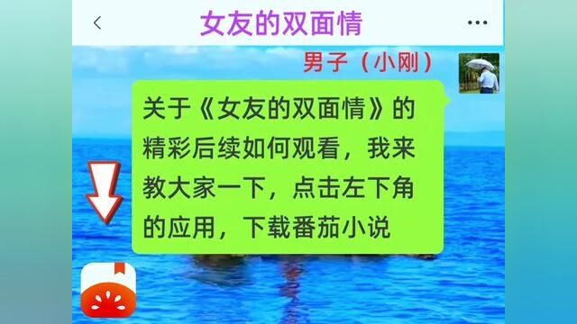 《女友的双面情》全集,点击左下方下载(番茄小说)精彩后续听不停#番茄小说 #小说