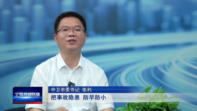 以高水平安全保障高质量发展——专访中卫市委书记 张利