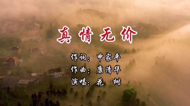 《真情无价》 作词:申家平 作曲:康清华 演唱:花 树 监制:申家平 出品:重庆正崛企业管理有限公司