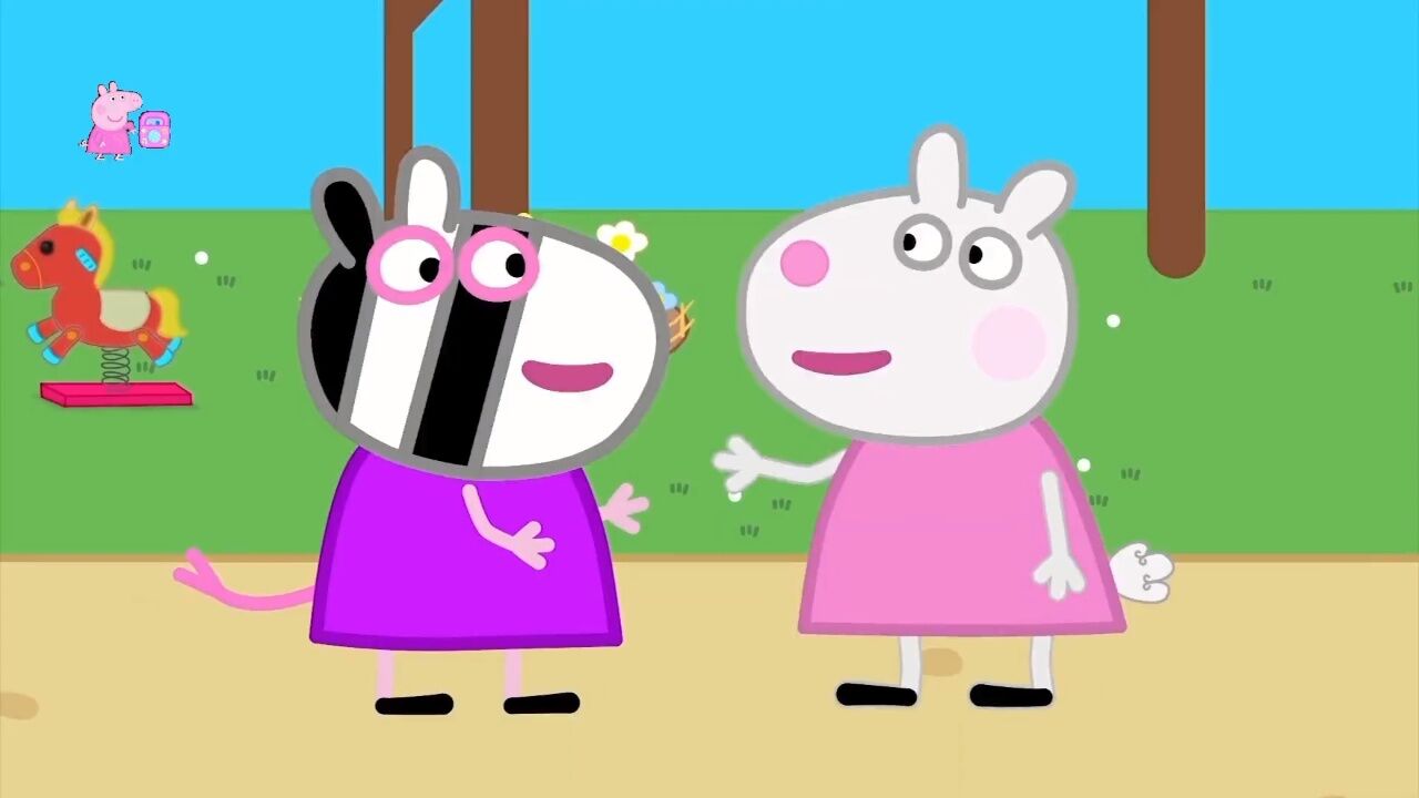 小猪佩奇 佩奇和克洛伊做错了事情