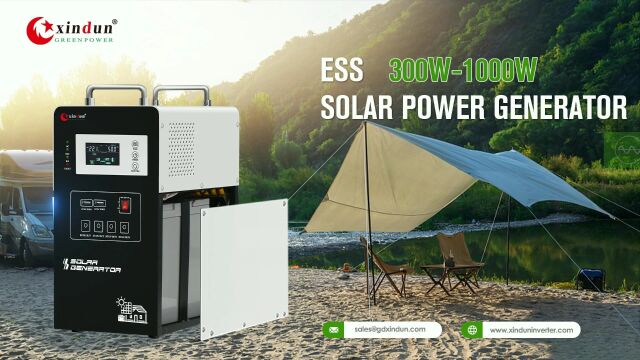 欣顿ESS离网逆控储能一体机逆变器300W1000W小型储能发电系统