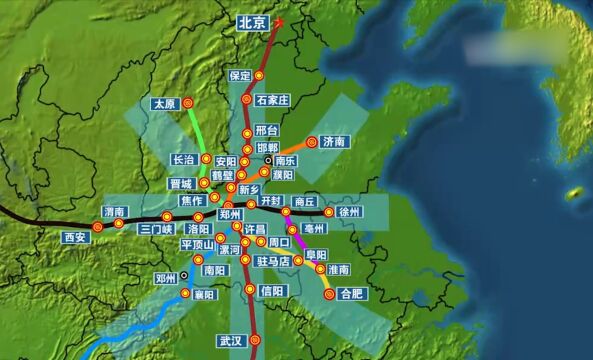 河南“米”字高铁网建成,交通发展再加速