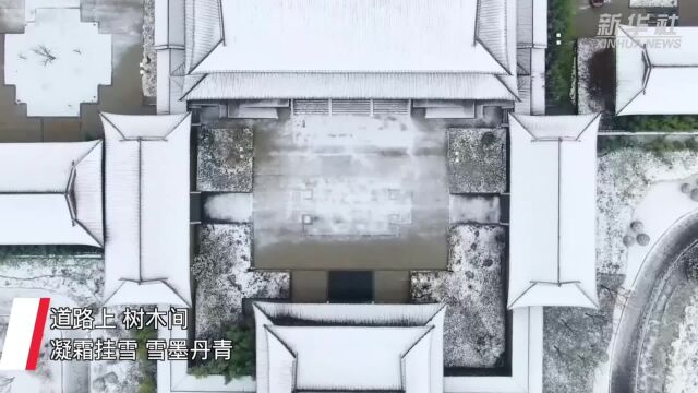 山东嘉祥:漫天雪花 与你共享