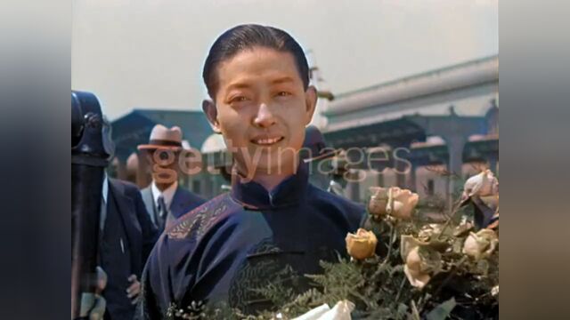 1930年梅兰芳真实影像:外表清秀声音温润,看着极富美感!历史民国梅兰芳珍贵影像