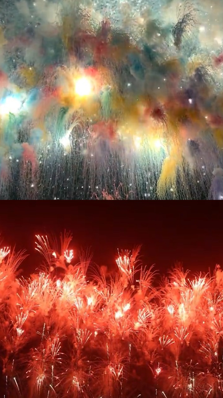 蔡国强烟花新作《海市蜃楼》点亮故乡夜空:献给所有人心中的少年梦