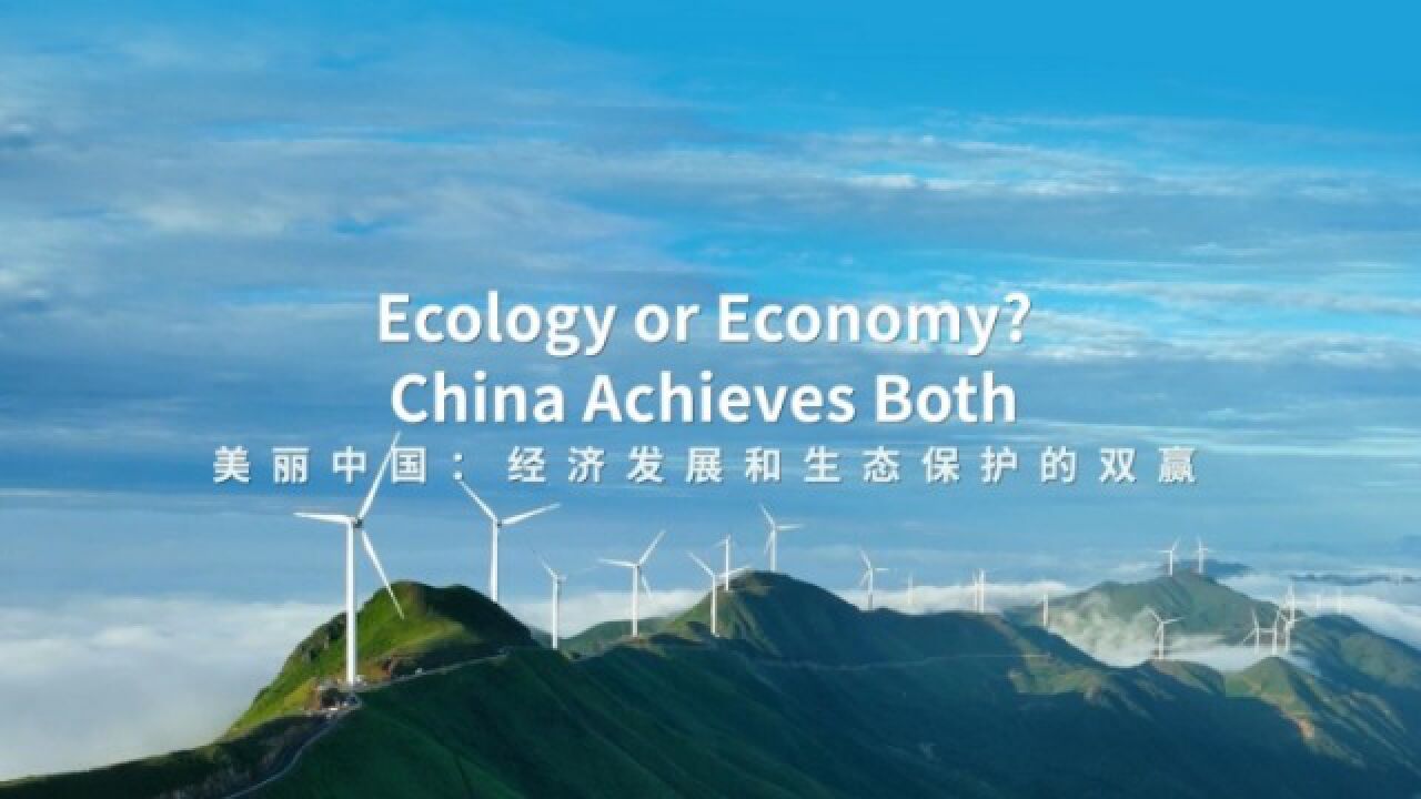 与中国对话|美丽中国:实现经济发展和生态保护的双赢_高清1080P在线观看平台_腾讯视频