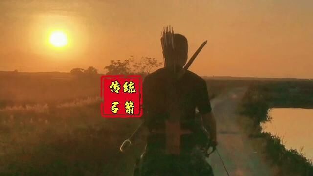 射箭#弓箭 #传统弓箭 #一套动作行云流水 #武侠风 #久练则成箭无虚发